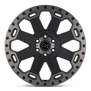 Llanta Black Rhino Warlord 17x9 5x127 ET-12 Matte Gunmetal
