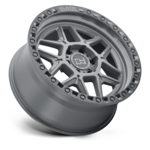 Llanta Black Rhino Kelso 17x9 6x139.7 ET-12 Battleship Gray W/Black