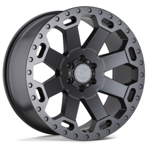 Llanta Black Rhino Warlord 17x9 6x139.7 ET-12 Matte Gunmetal