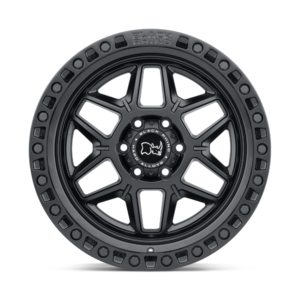 Llanta Black Rhino Kelso 17x9 6x139.7 ET-12 Matte Black W/Black Bol