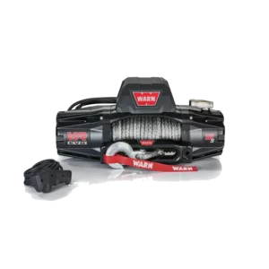 Winche Warn VR EVO 12-S – 12.000 lb, cuerda sintética, 12V