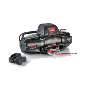 Winche Warn VR EVO 12-S – 12.000 lb, cuerda sintética, 12V