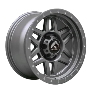 Llanta 4x4 diseño 017 17x9 6x139.7 ET0 gris oscuro mate