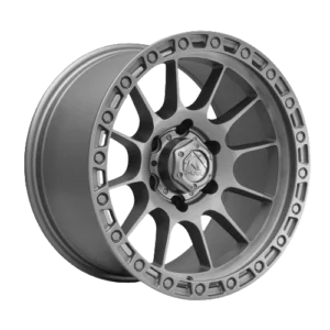 Llanta 4x4 diseño 041 17x9 6x139.7 ET-12 gris oscuro mate
