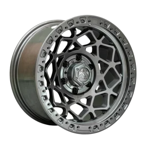 Llanta 4x4 diseño 039 17x9 6x139.7 ET-12 gris oscuro mate