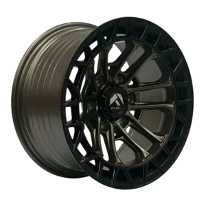 Llanta 4x4 diseño 005 17x9 6x139.7 ET0 bronce mate, labio negro