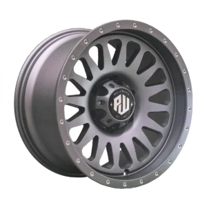 Llanta 4x4 diseño 046 17x9 6x139.7 ET0 gris oscuro mate
