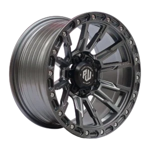 Llanta 4x4 diseño 036 17x9 6x139.7 ET0 gris oscuro mate