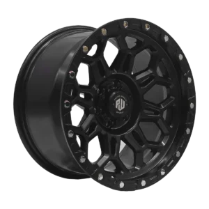 Llanta 4x4 diseño 013 17x9 6x139.7 ET-12 negro mate