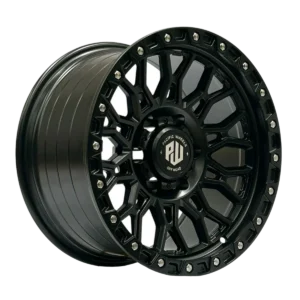 Llanta 4x4 diseño 044 17x9 6x139.7 ET-12 negro mate
