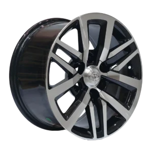Llanta 4x4 diseño 032 17x9 6x139.7 ET+25 negro mecanizado