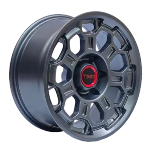 Llanta 4x4 diseño 035 17x8 6x139.7 ET+5 gris oscuro mate