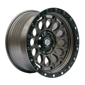 Llanta 4x4 diseño 031 17x9 6x139.7 ET0 bronce mate, labio negro