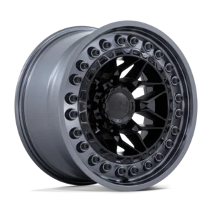 Llanta Black Rhino Alpha 17x9 6x139.7 ET0 Matte Black W/Matte Gunm