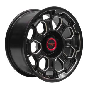 Llanta 4x4 diseño 035 17x8 6x139.7 ET+5 negro mate