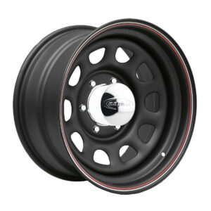 Llanta 4x4 diseño 040 17x9 6x139.7 ET0 negro mate